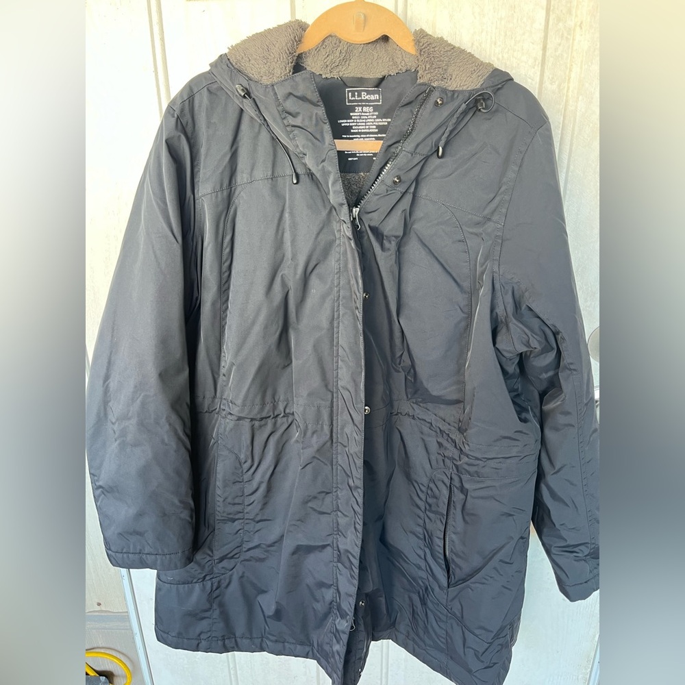 L.L. Bean Women's Black Plus Size Jacket